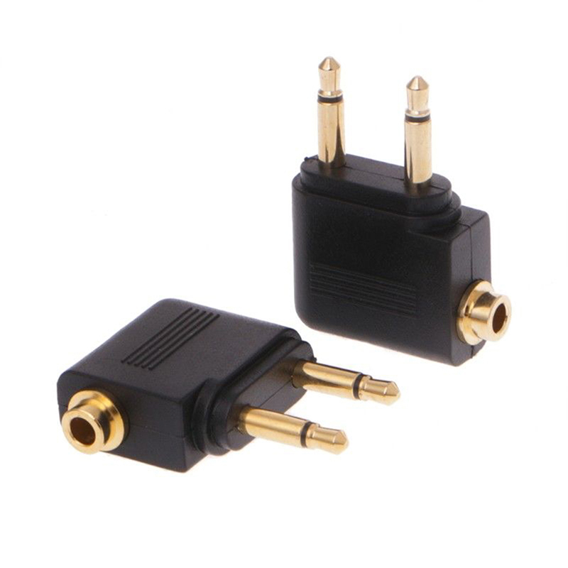 Earphone Splitter Jack - 1pc 골드 니켈 도금 에어 플레인