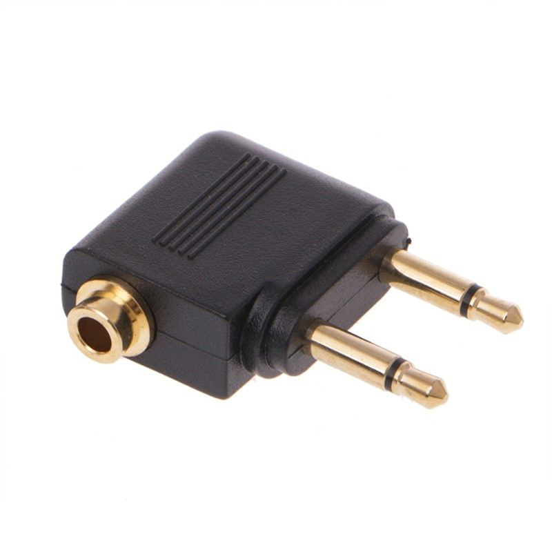1pc 골드 니켈 도금 에어 플레인 3.5mm 비행기  - Earphone Splitter Jack 리뷰 및 가격