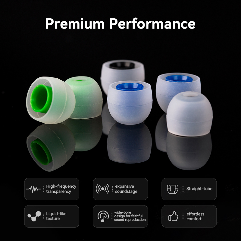 KBEAR 135 실리콘 이어팁 3.9mm 와이드 보어 - In Ear Monitor Iem 리뷰 및 가격