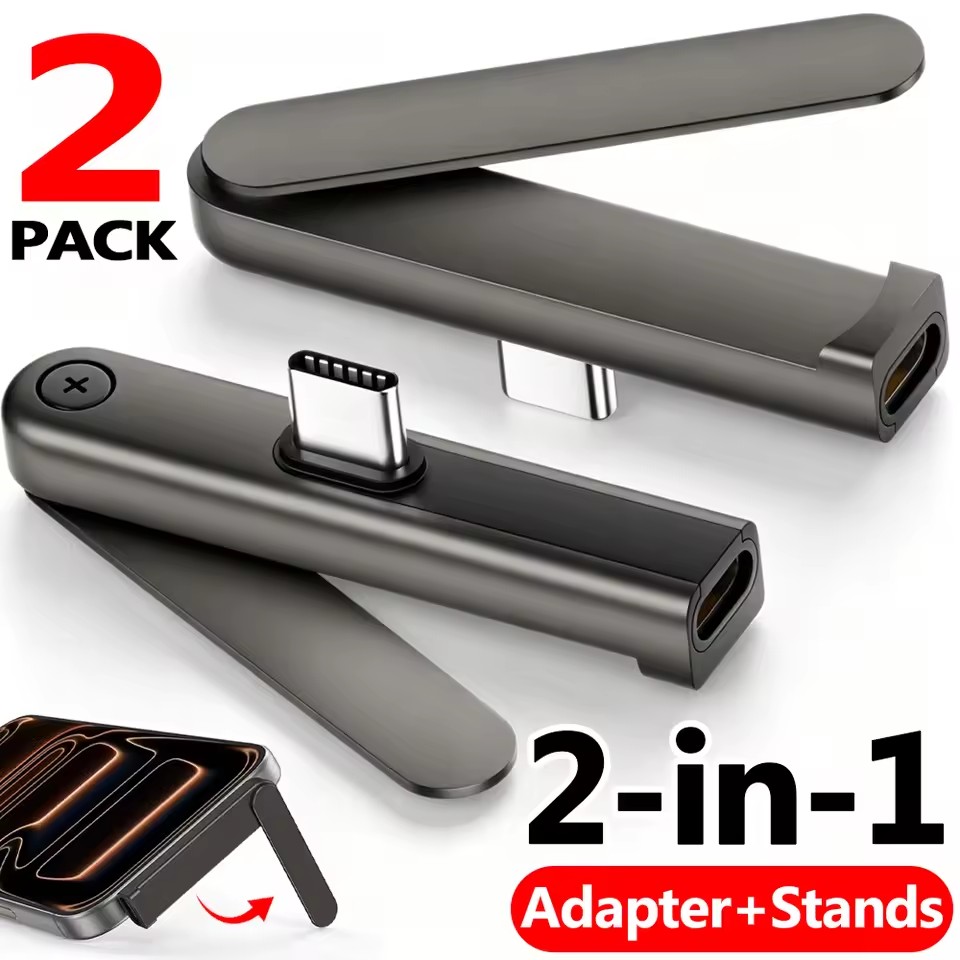 2개/1개 세트, 휴대용 USB-C to 3.5mm 오 - Headphone Stand Desk 리뷰 및 가격